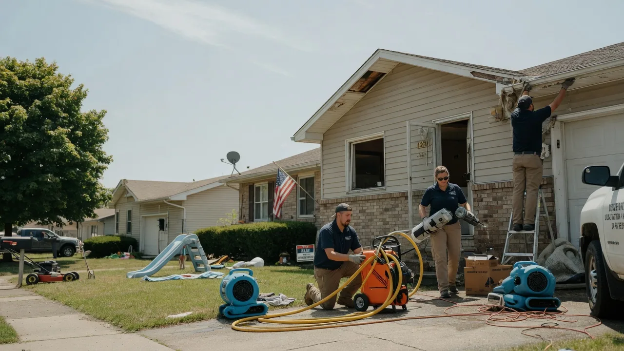 Water Damage Restoration in Lansing, NC near me